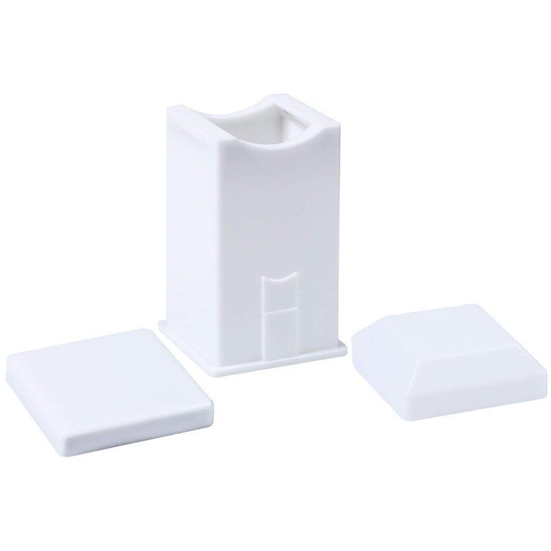 Cooraby 2 Pack Plastic Butter Spreader Corn Cob Butter Holder Spreads Butter Dispenser with Built-in Cover - Image 2